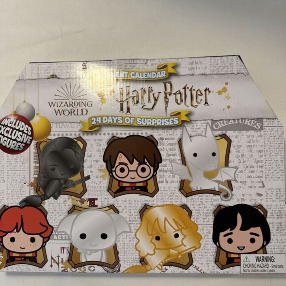 Ooshies Harry Potter Advent Calendar Wizarding World‎ 24 Days of Surprises 2023